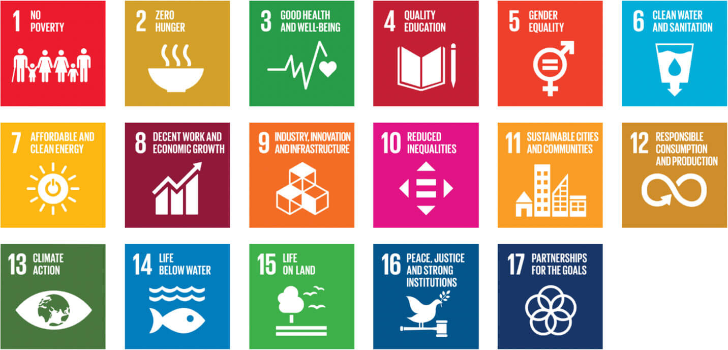 UN Sustainable Development Goals icons