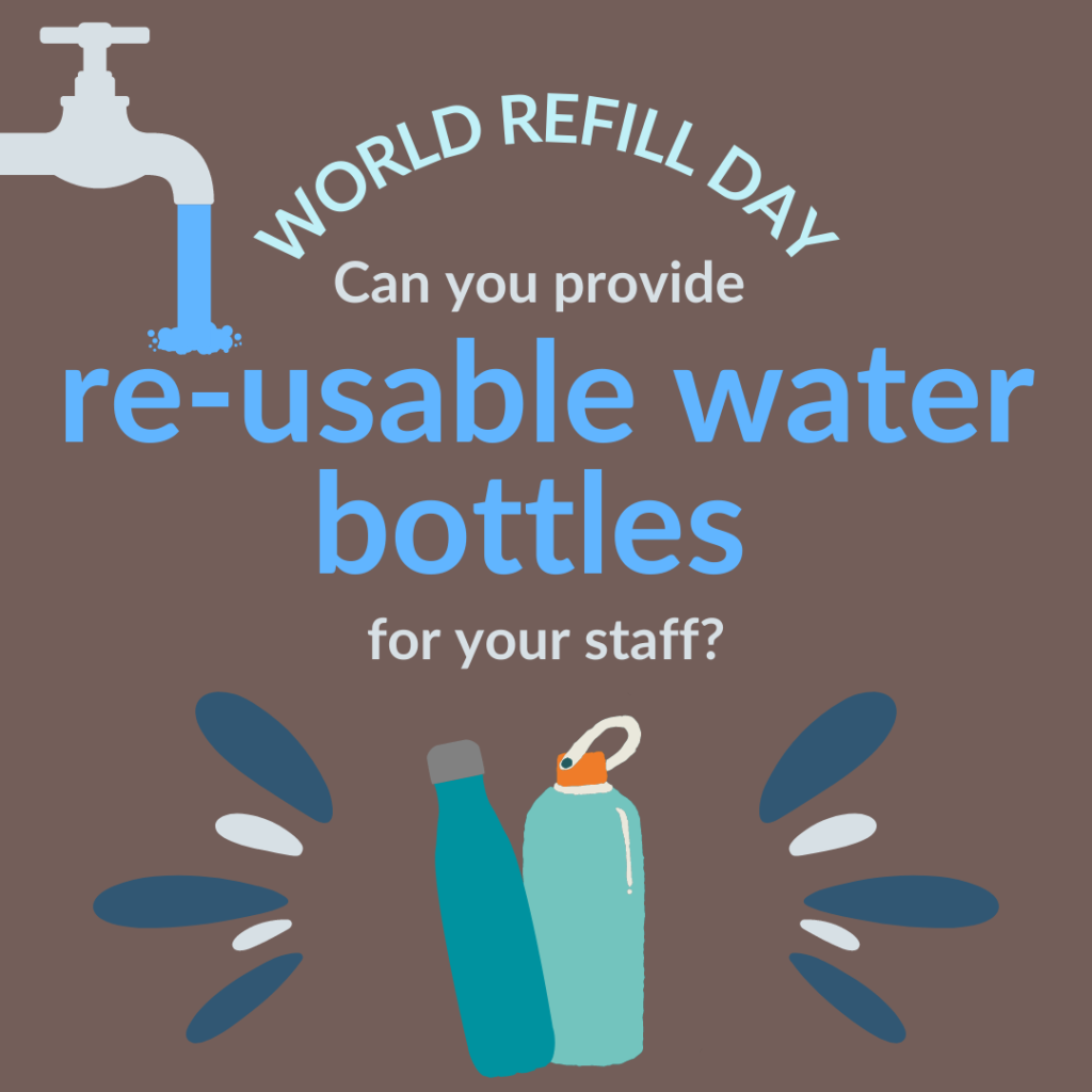 Reusable water bottles